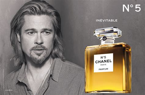 inevitable chanel no 5|Brad Pitt debuts as Chanel No. 5 spokesman .